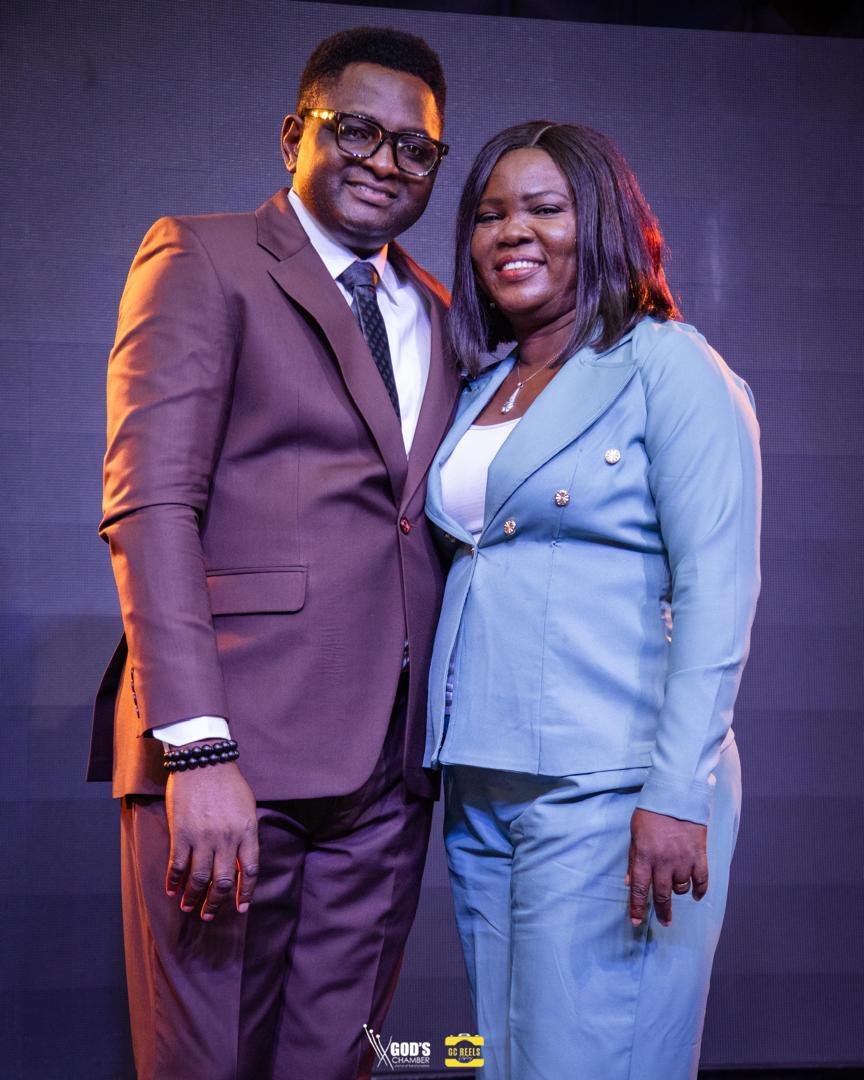 Ayokunle Oluwatayo with his wife